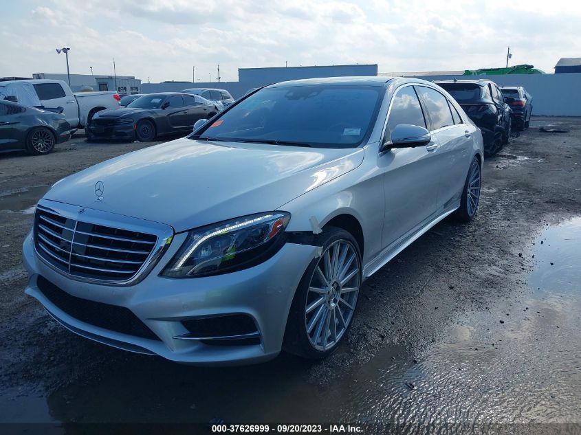 2015 Mercedes-Benz S 550 4Matic VIN: WDDUG8FB6FA129129 Lot: 40799635