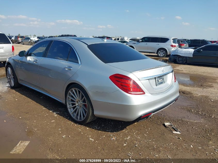 2015 Mercedes-Benz S 550 4Matic VIN: WDDUG8FB6FA129129 Lot: 40799635