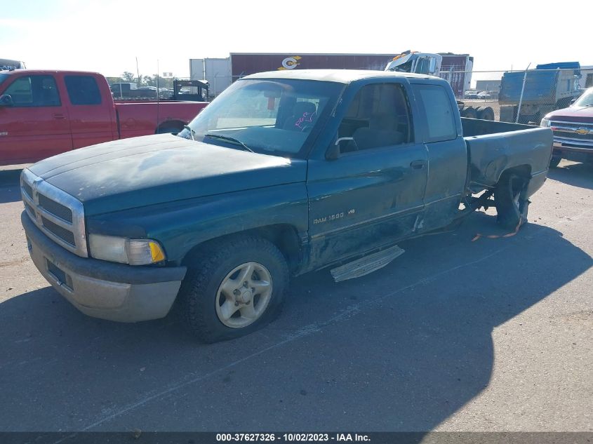 1996 Dodge Ram 1500 VIN: 3B7HC13Y3TG132347 Lot: 37627326