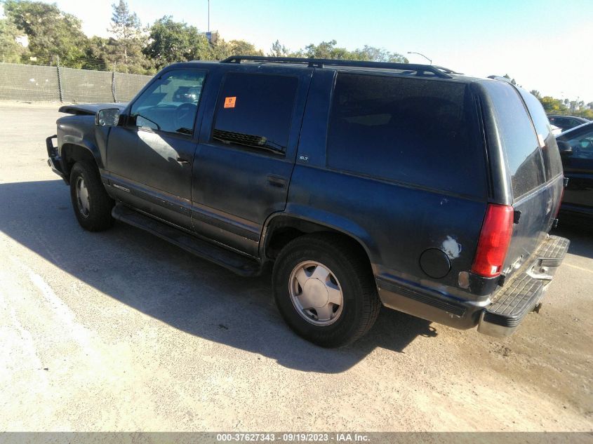 1997 GMC Yukon VIN: 1GKEK13R4VJ710833 Lot: 37627343