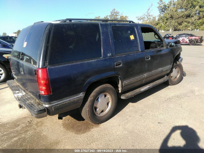 1997 GMC Yukon VIN: 1GKEK13R4VJ710833 Lot: 37627343