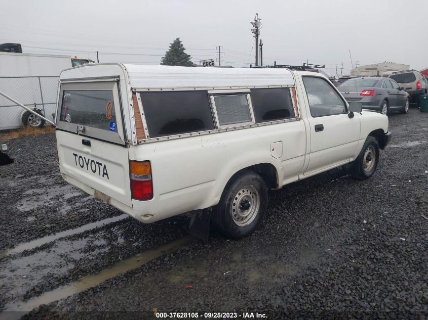 1990 Toyota Pickup 1/2 Ton Short Wheelbase VIN: JT4RN81R3L0058807 Lot: 37628105