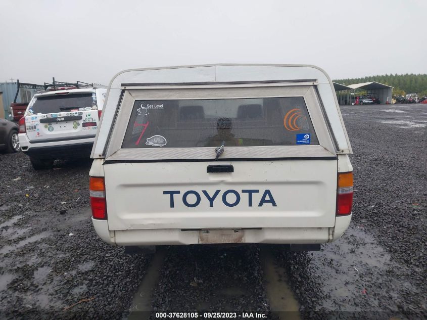 1990 Toyota Pickup 1/2 Ton Short Wheelbase VIN: JT4RN81R3L0058807 Lot: 37628105