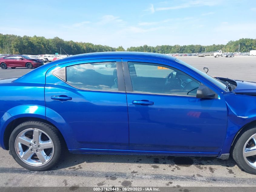 1C3CDZAB9DN598902 2013 Dodge Avenger Se