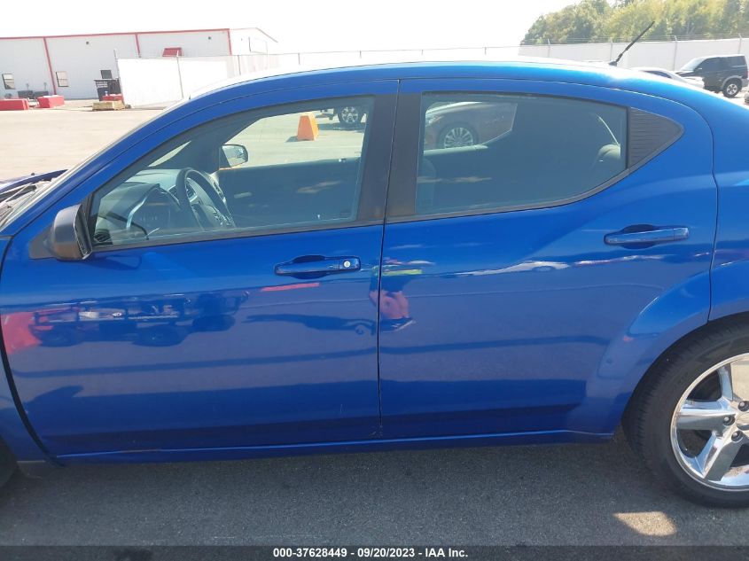 1C3CDZAB9DN598902 2013 Dodge Avenger Se