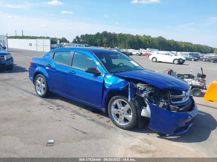 1C3CDZAB9DN598902 2013 Dodge Avenger Se