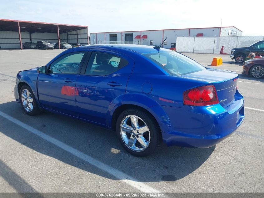 1C3CDZAB9DN598902 2013 Dodge Avenger Se