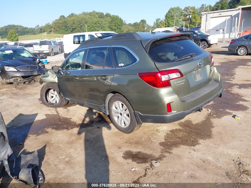 2015 Subaru Outback 2.5I Premium VIN: 4S4BSAFC6F3297868 Lot: 37628925