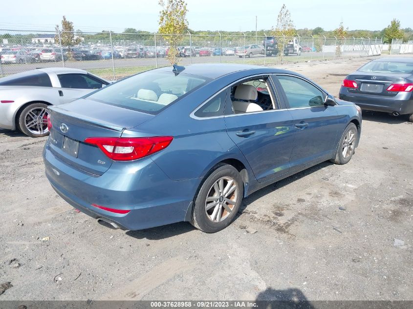 2015 Hyundai Sonata 1.6T Eco VIN: 5NPE24AA5FH139454 Lot: 37628958