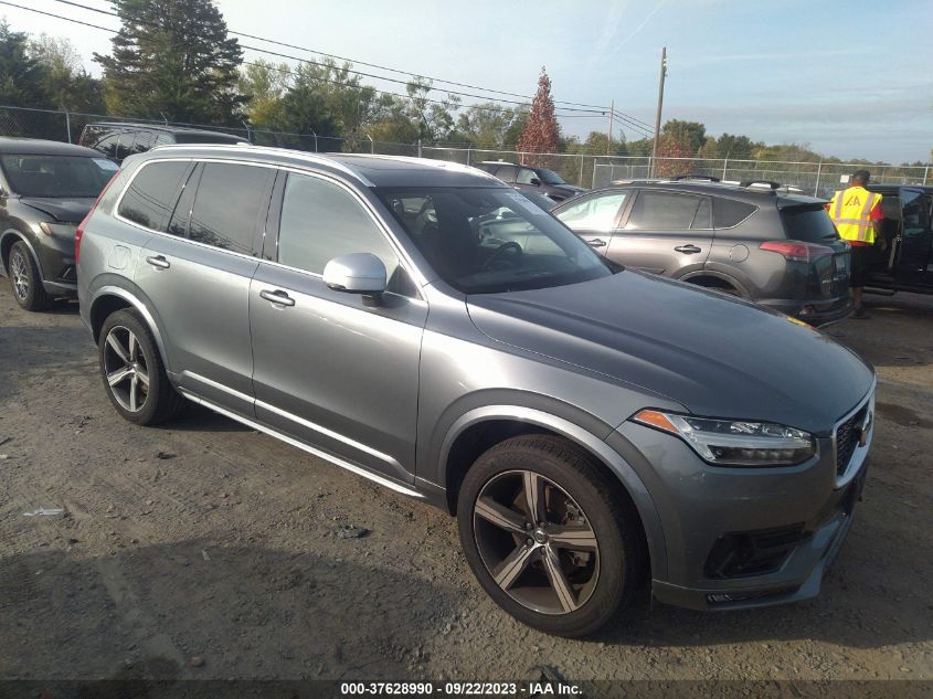 2019 Volvo Xc90 R-Design VIN: YV4A22PMXK1460280 Lot: 37628990