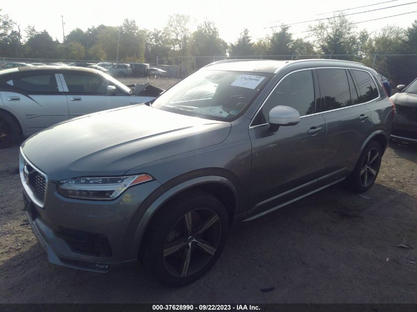 2019 Volvo Xc90 R-Design VIN: YV4A22PMXK1460280 Lot: 37628990