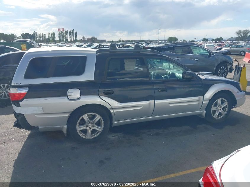 2003 Subaru Baja Base (A4)/Base (M5) VIN: 4S4BT61C937101184 Lot: 37629079