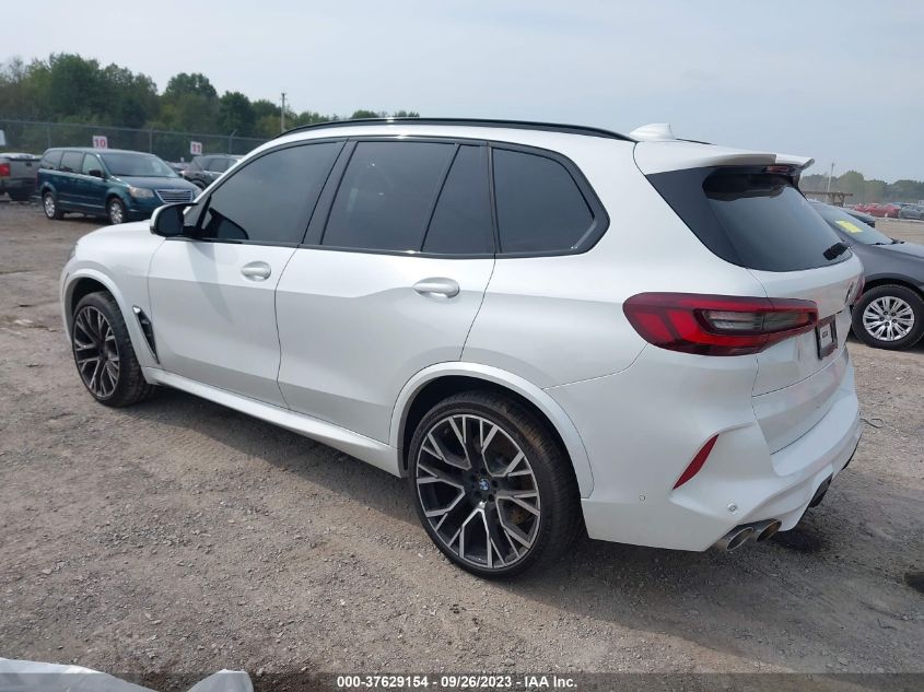 2021 BMW X5 M VIN: 5YMJU0C03M9F70915 Lot: 37629154