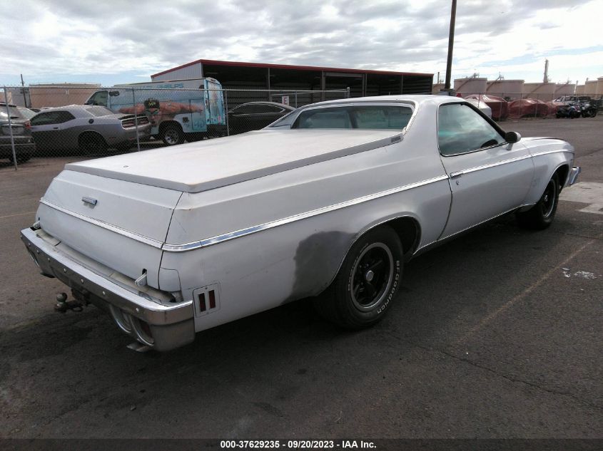 1973 Chevrolet El Camino VIN: 1D80H3Z472874 Lot: 37629235