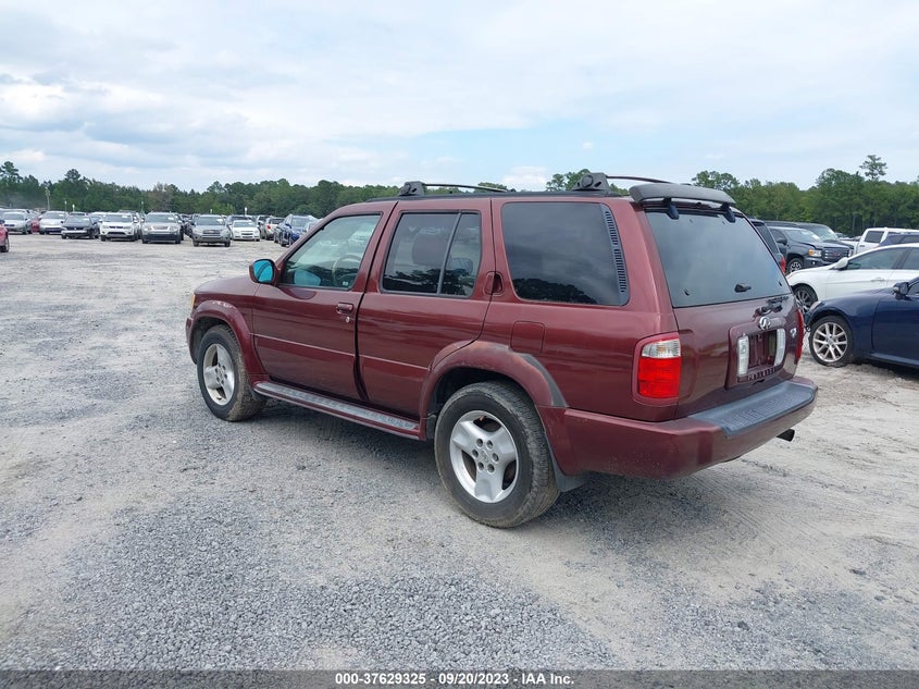 2001 Infiniti Qx4 Luxury VIN: JNRDR09X21W200254 Lot: 37629325