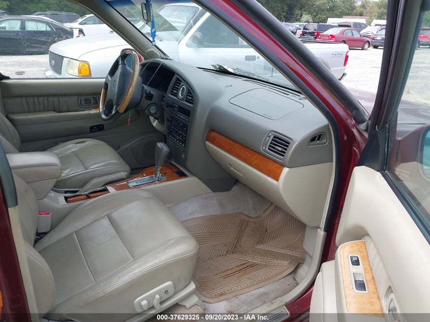 2001 Infiniti Qx4 Luxury VIN: JNRDR09X21W200254 Lot: 37629325