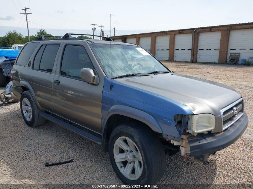 2002 Nissan Pathfinder Le VIN: JN8DR09YX2W722628 Lot: 37629507