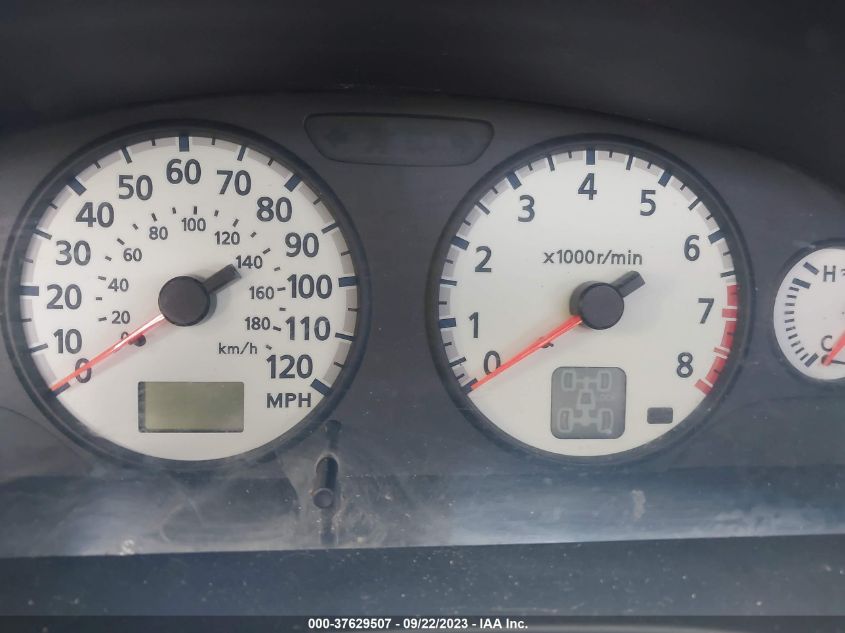 2002 Nissan Pathfinder Le VIN: JN8DR09YX2W722628 Lot: 37629507