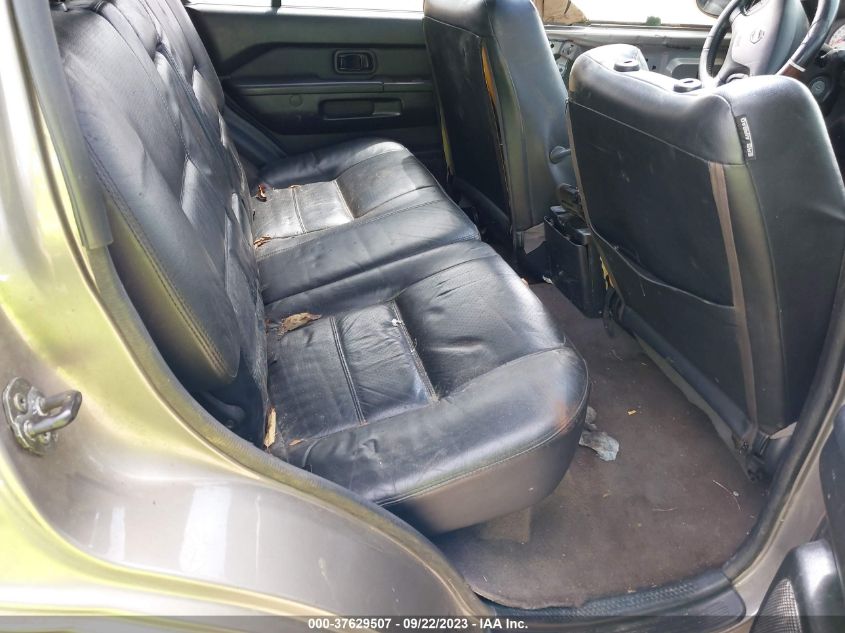 2002 Nissan Pathfinder Le VIN: JN8DR09YX2W722628 Lot: 37629507