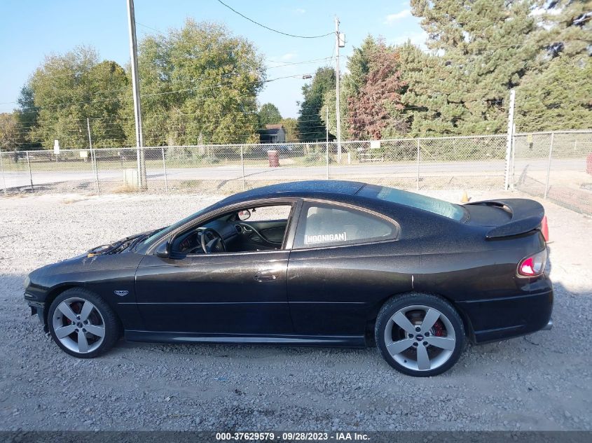 2006 Pontiac Gto VIN: 6G2VX12U96L557270 Lot: 37629579