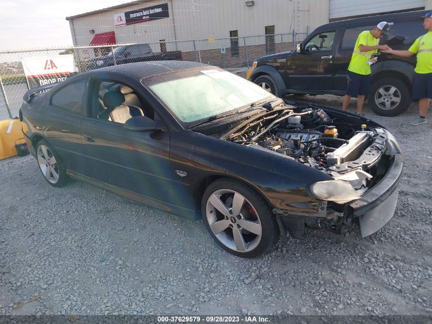 2006 Pontiac Gto VIN: 6G2VX12U96L557270 Lot: 37629579