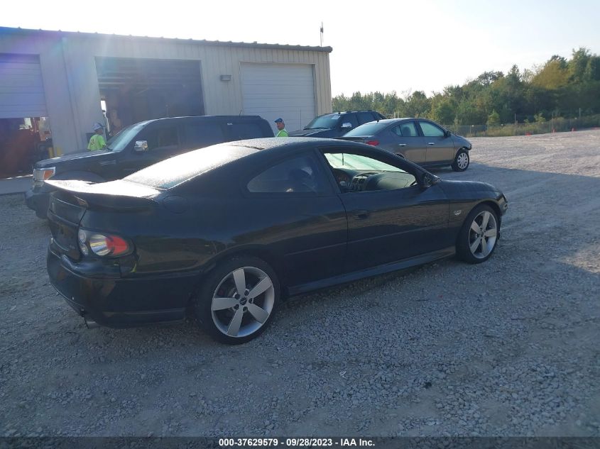 2006 Pontiac Gto VIN: 6G2VX12U96L557270 Lot: 37629579