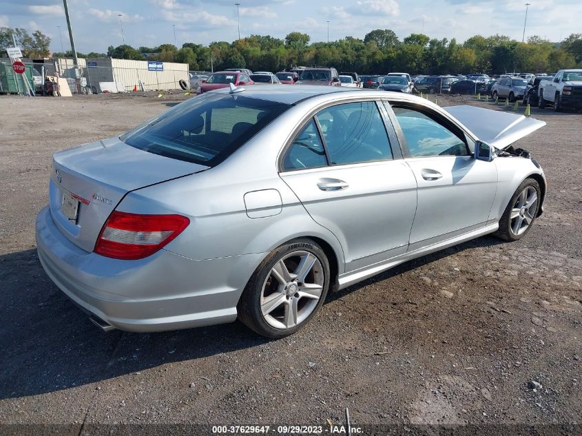 2010 Mercedes-Benz C 300 Sport 4Matic/Luxury 4Matic VIN: WDDGF8BB8AF458058 Lot: 37629647