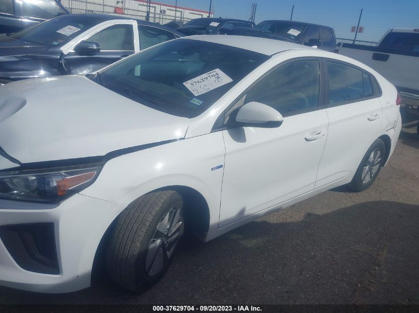 2020 Hyundai Ioniq Hybrid Blue VIN: KMHC65LC0LU214803 Lot: 37629704