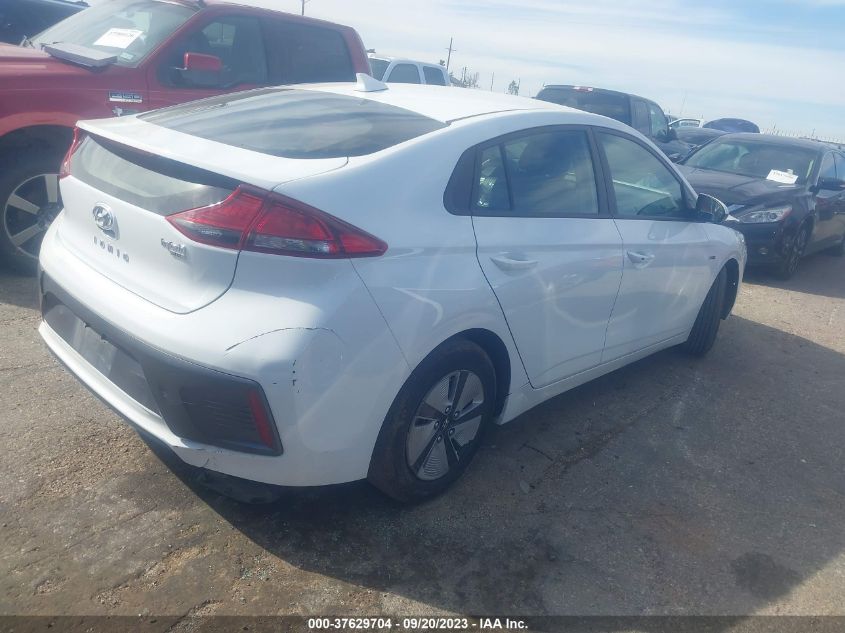 KMHC65LC0LU214803 2020 Hyundai Ioniq Hybrid Blue