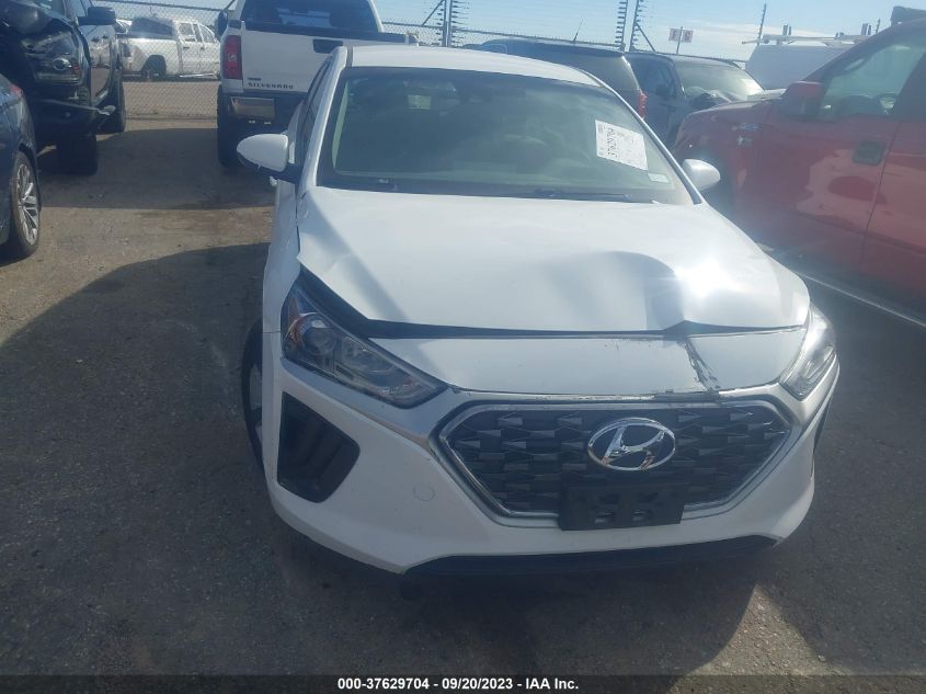 2020 Hyundai Ioniq Hybrid Blue VIN: KMHC65LC0LU214803 Lot: 37629704