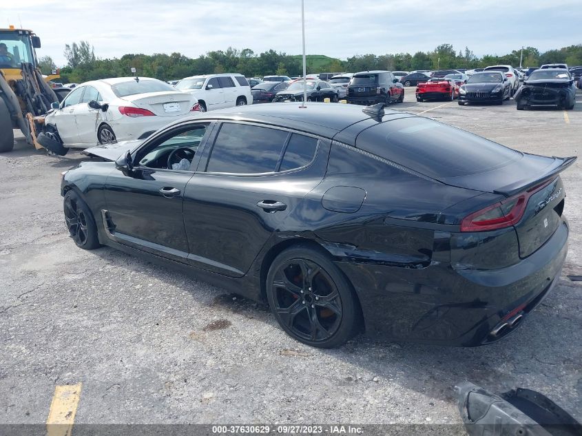 2020 Kia Stinger Gt-Line VIN: KNAE15LAXL6072374 Lot: 37630629