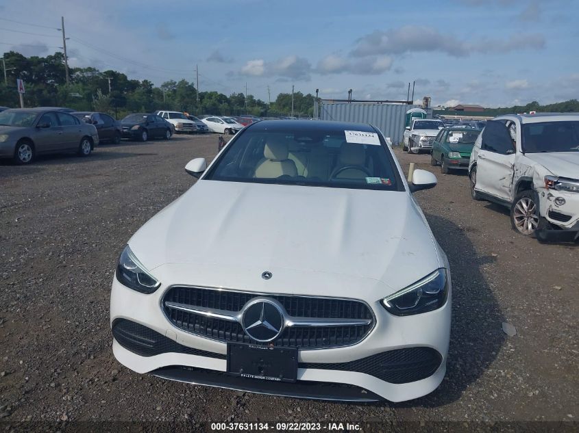 2022 Mercedes-Benz C-Class C 300 VIN: W1KAF4HBXNR035668 Lot: 37631134