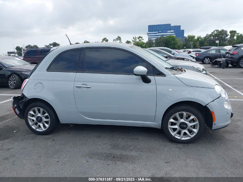 2017 Fiat 500 Pop VIN: 3C3CFFKRXHT698050 Lot: 37631387