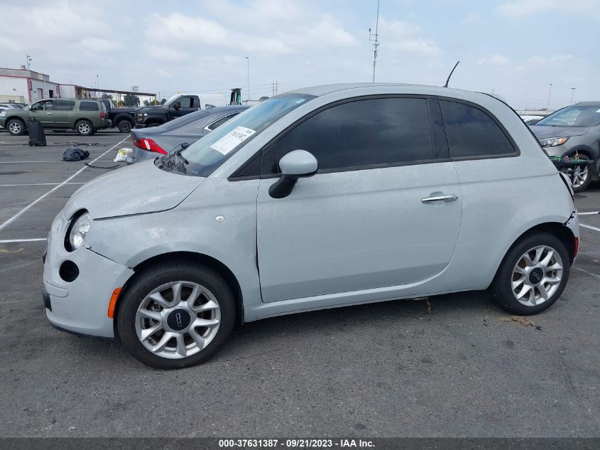 2017 Fiat 500 Pop VIN: 3C3CFFKRXHT698050 Lot: 37631387