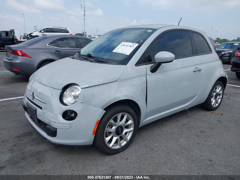 2017 Fiat 500 Pop VIN: 3C3CFFKRXHT698050 Lot: 37631387