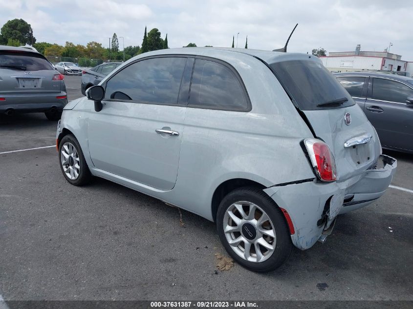 2017 Fiat 500 Pop VIN: 3C3CFFKRXHT698050 Lot: 37631387