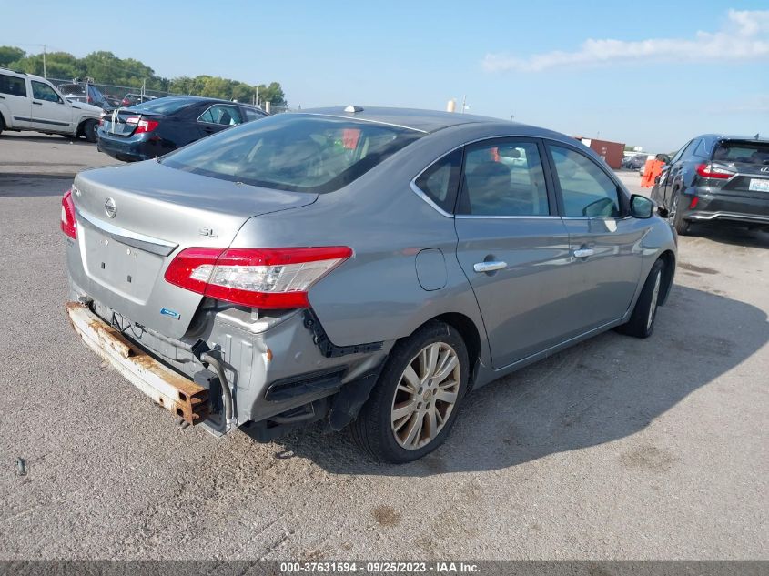 2013 Nissan Sentra Sl VIN: 3N1AB7AP8DL626619 Lot: 37631594