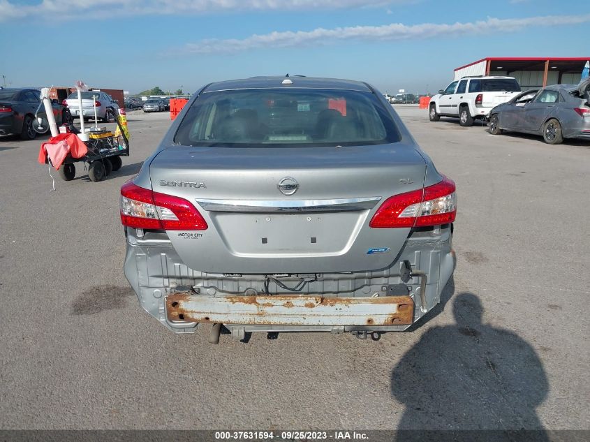 2013 Nissan Sentra Sl VIN: 3N1AB7AP8DL626619 Lot: 37631594