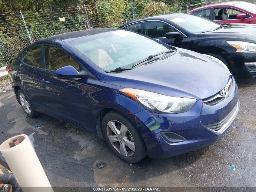 5NPDH4AE7DH280181 2013 Hyundai Elantra Gls