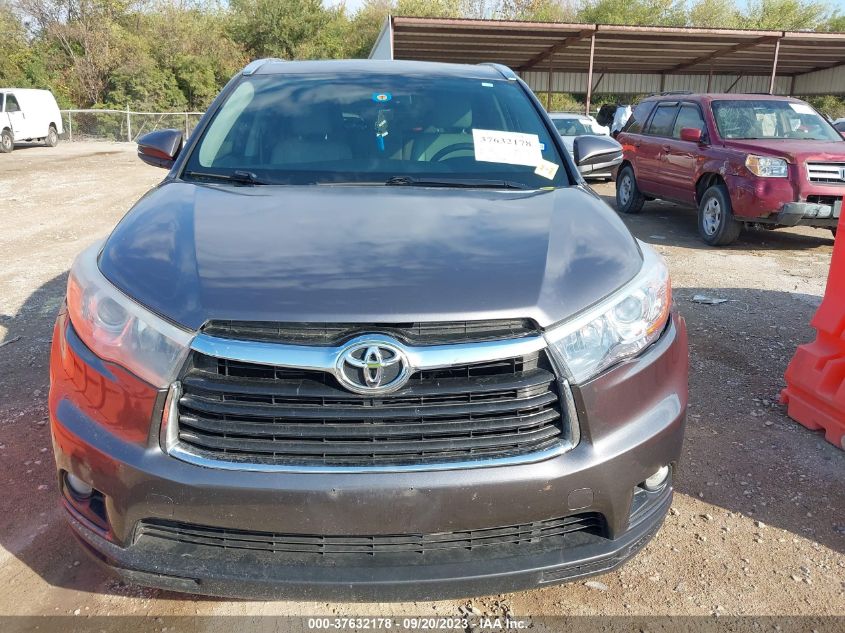 2015 Toyota Highlander Xle VIN: 5TDKKRFH0FS069135 Lot: 40809953