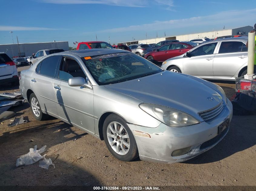 2002 Lexus Es 300 Base (A4) VIN: JTHBF30G120043124 Lot: 37632584