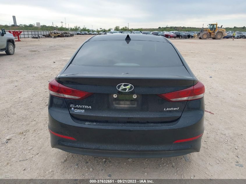 2018 Hyundai Elantra Limited VIN: KMHD84LF3JU646155 Lot: 37632651