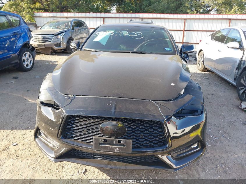 2022 Infiniti Q60 Luxe VIN: JN1EV7KL3NM630251 Lot: 37632723