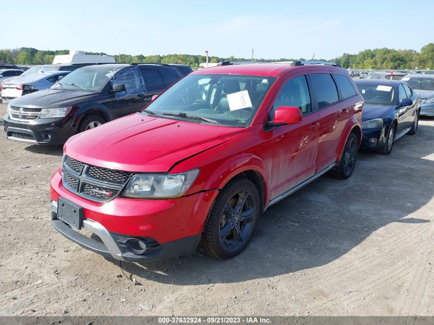 2018 Dodge Journey Crossroad Awd VIN: 3C4PDDGG6JT421898 Lot: 37632924