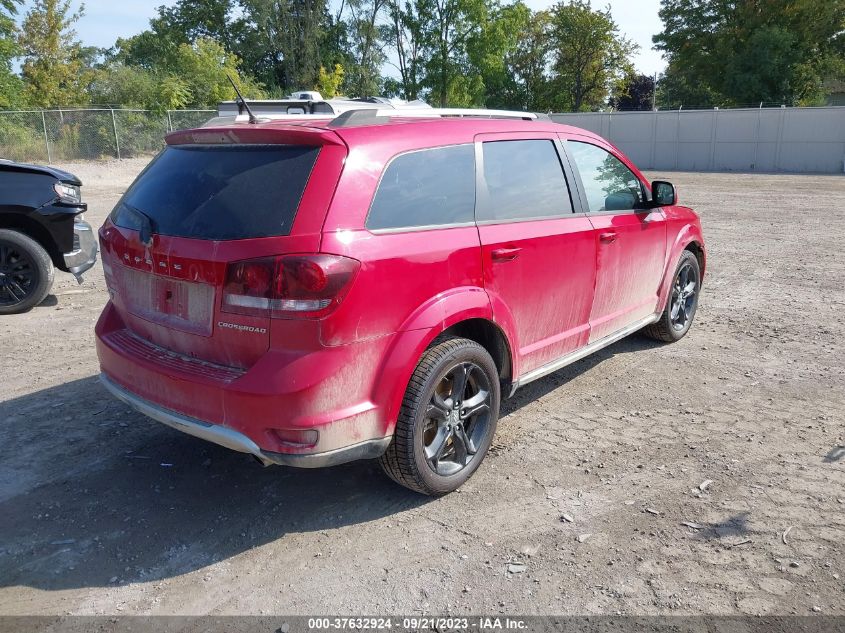 2018 Dodge Journey Crossroad Awd VIN: 3C4PDDGG6JT421898 Lot: 37632924