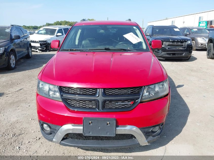 2018 Dodge Journey Crossroad Awd VIN: 3C4PDDGG6JT421898 Lot: 37632924