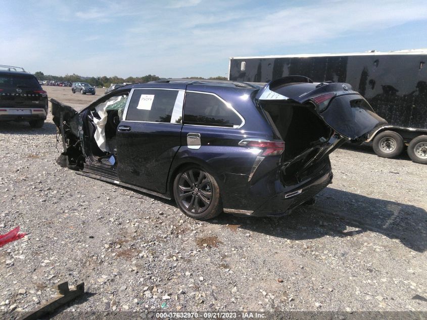 2023 Toyota Sienna Xse VIN: 5TDXRKEC8PS143143 Lot: 37632970