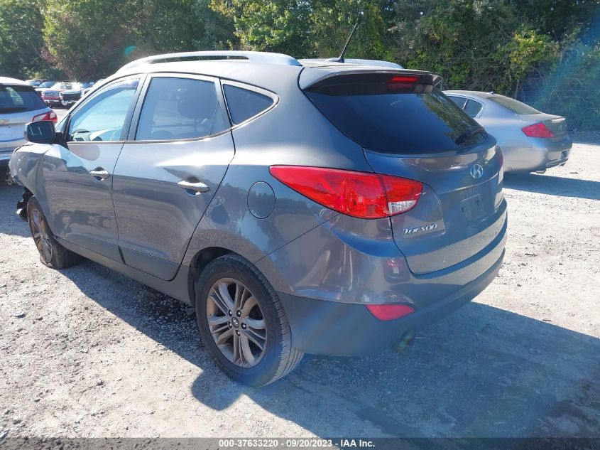 2014 Hyundai Tucson Se VIN: KM8JU3AG8EU797339 Lot: 37633220