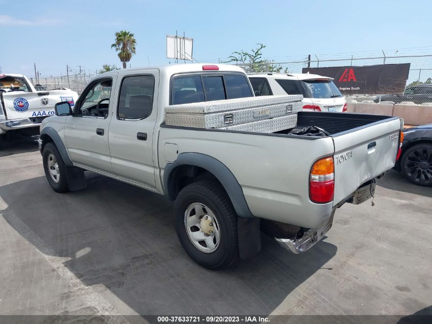 2002 Toyota Tacoma Prerunner VIN: 5TEGM92N92Z042167 Lot: 37633721