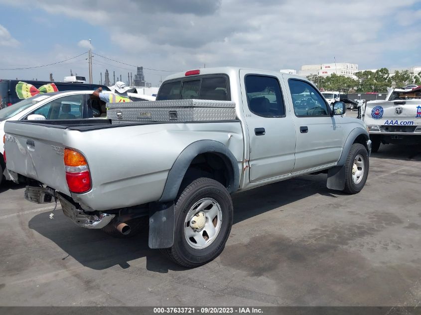 2002 Toyota Tacoma Prerunner VIN: 5TEGM92N92Z042167 Lot: 37633721